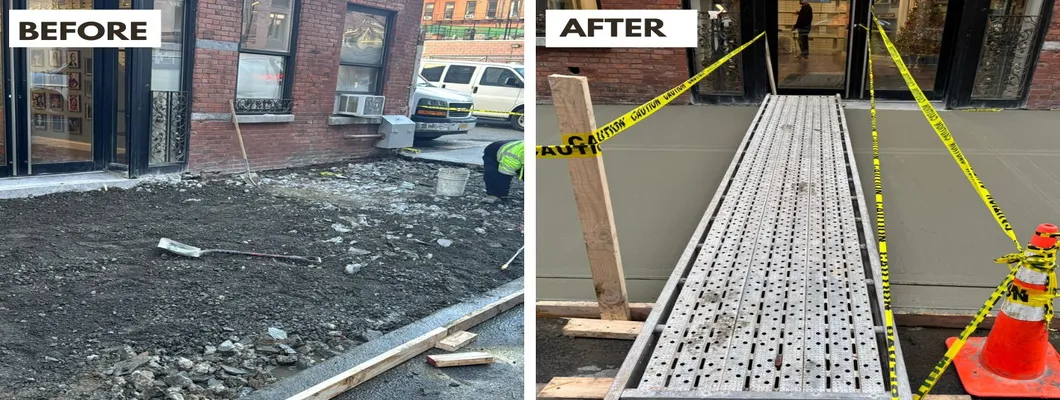 commercial sidewalk repair